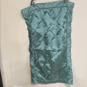 Teal Quilted Satin Cover King Size